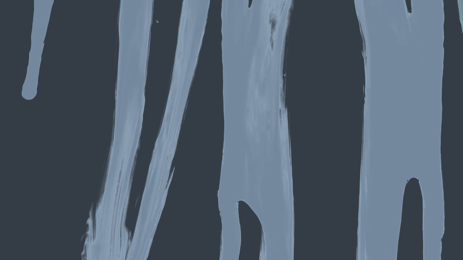 A few seconds later, the coat rising over the drips